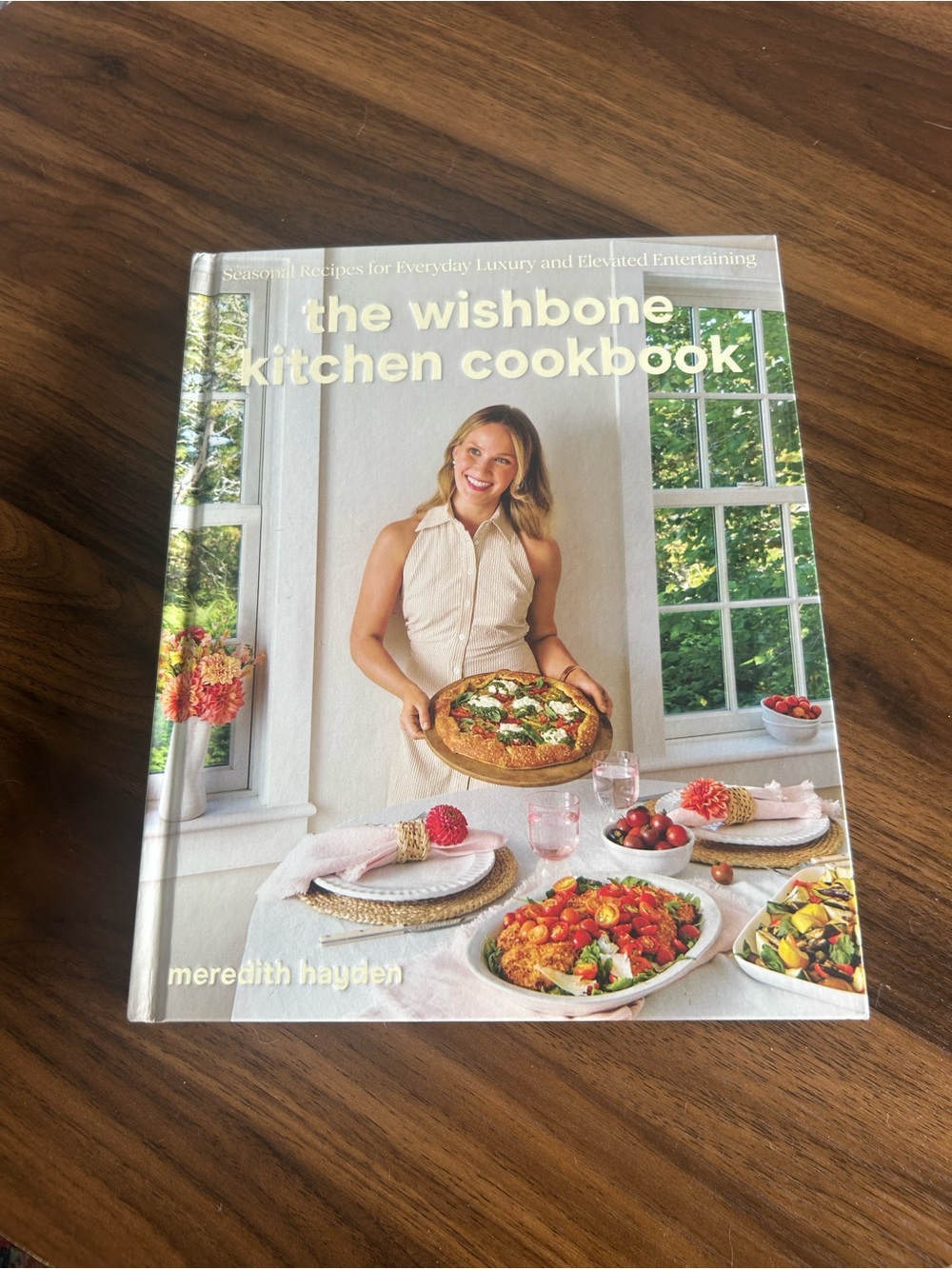 Meredith Hayden The Wishbone Kitchen Cookbook - Cream Cover